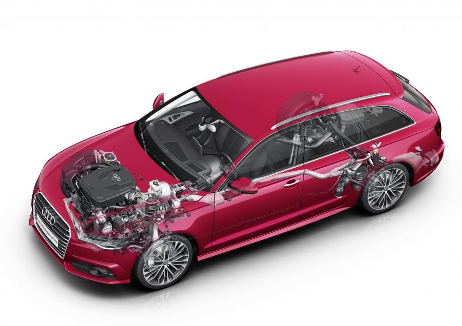 Схема Audi A6 Avant TFSI Quattro S-Line (4G, C7) 2016 года  (фото 14 из 19)